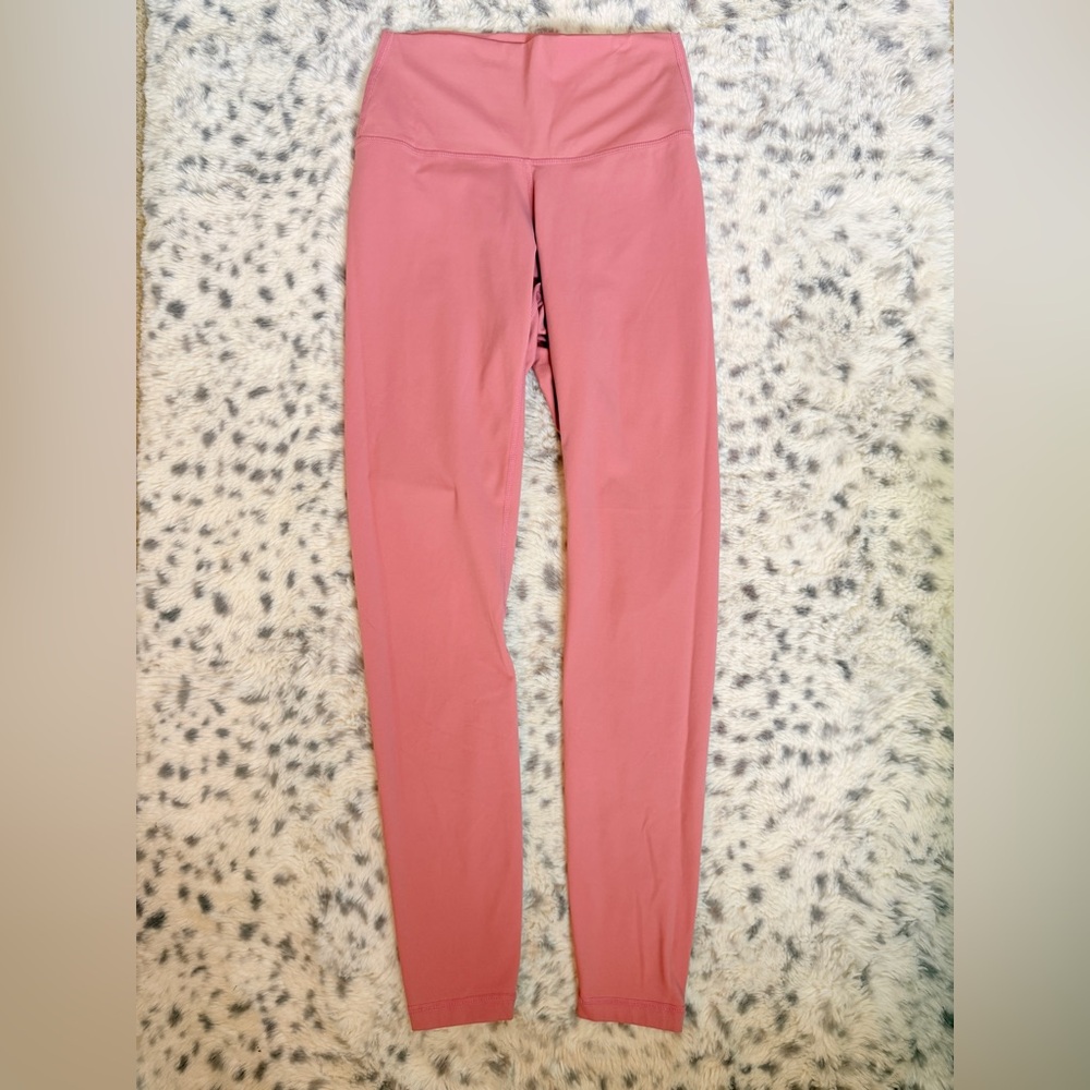 Elegant Rose High-Waisted Leggings